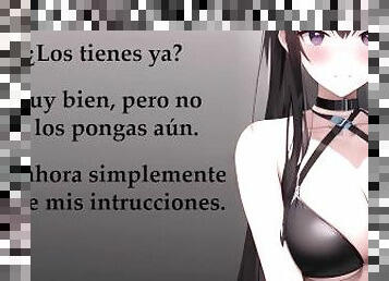 JOI HENTAI, profesora experta en pajas. Necesitarás guantes.