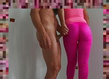 culo, cuatro-patas, amateur, babes, chorro-de-corrida, bragas, primera-vez, corrida, rubia, culazo