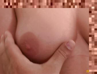 Amazing Natural Breasts Drives Agent Mad!