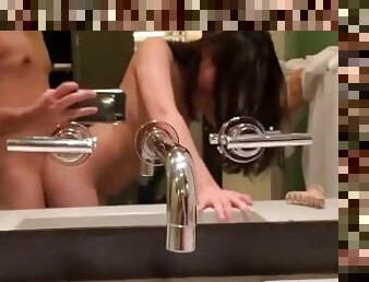 ???????????????? Fuck with Asian Thai college girl in bathroom