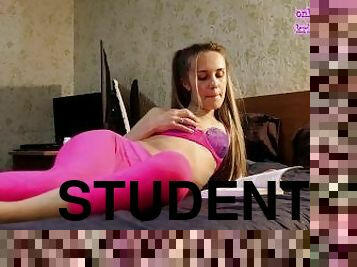 Fucked an excellent student in anal