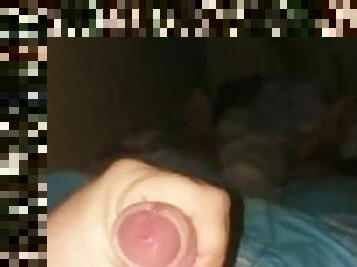 precum on cock