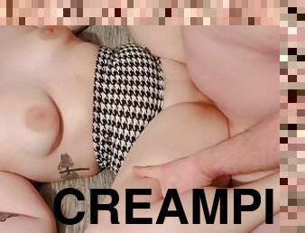 Creampie for step sis tight pussy