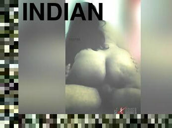 Indian Lady In With Big Ass Riding Her student 18+