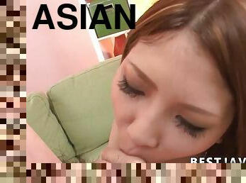 Miku Kohinata&#039;s youthfull mouth supplies an unparalleled Asian oral job – incredible Japanese porn scene!