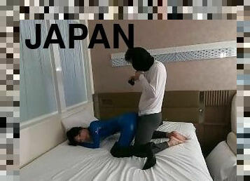 amatir, jepang, bdsm-seks-kasar-dan-agresif, latex, bondage-seks-dengan-mengikat-tubuh, sepatu-bot, kulit