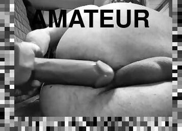 pappa, amatør, anal, eldre, homofil, skitten, pov, knulling-fucking, dildo, alene