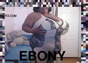 Biggest Tits - Ebony Woman on Webcam
