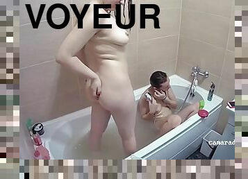 Two girls in the shower reallifecam voyeur