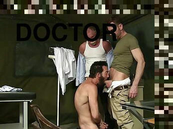 Doctor and patients