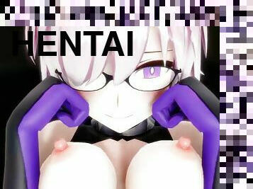 MMD Mashu FGO Kensei Dance sex