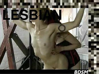 lesbiana, bdsm, bondage, dominare, femdom, plesnit