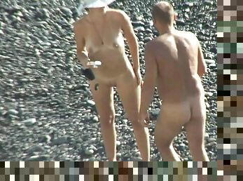 nudiste, en-plein-air, public, chatte-pussy, cam, plage, voyeur, jeune-18, naturel, attrapée