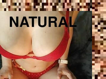 tetas-grandes, pezones, babes, niñera, bragas, rubia, lencería, natural, webcam, tetas