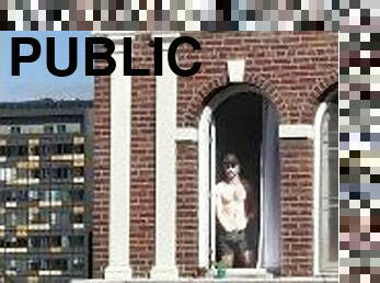 papa, masturbation, public, amateur, gay, cam, espion, voyeur, secousses, fétiche