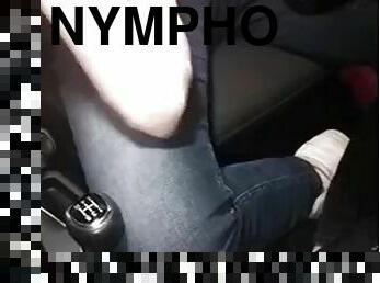 Kinky nympho teen wants to fuck in my car