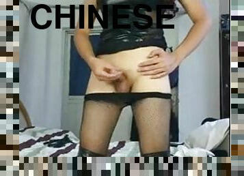 masturbación, amateur, a-solas, china