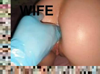 Wife anal masturbation