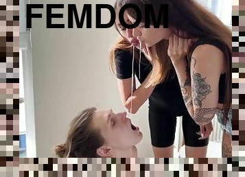 amatør, lesbisk, pov, fetisj, femdom