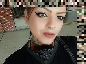 masturbieren, transsexueller, dilettant, anal-sex, beule-schuss, spielzeug, latina, rucken, allein, tattoo