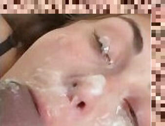 So much Cum on My Face