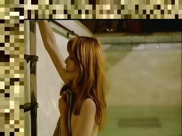 Real redhead Jane Asher naked and hairy