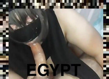 مؤخرة, ممرضة, كس-pussy, هواة, عربية, وجهة-نظر, سمراء