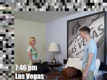 Stepmom and Stepson Shares Bed on Vegas Vacation