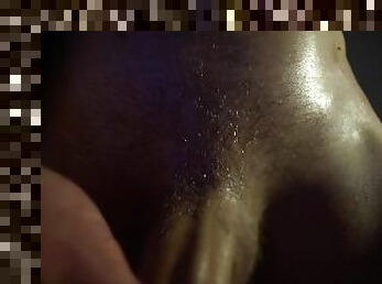 My big cock cum in oil - Cock Meditation - Cock Worship - Cum - Cumshot