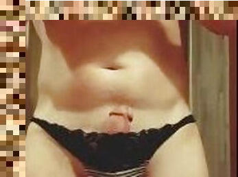 YOU MUST WORSHIP SpunDaddy's Cloudy Cock in Sexy Lingerie
