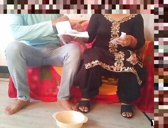 Stepmom and Stepson Playing Indian Traditional Game and Finally Doing Sex