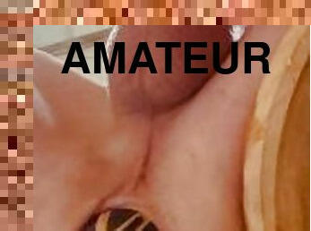 extremo, amateur, anal, chorro-de-corrida, juguete, gay, follando-fucking, a-solas, inserción