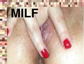 masturbation, kvinnligt-sprut, amatör, milf, latinska, mamma, sprut, ensam, verklighet