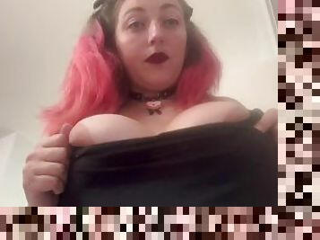 Bbw big tits tease