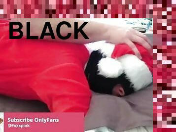 Black Mrs Claus Cheats on Santa with Neighbor & Gets Anal Fuck