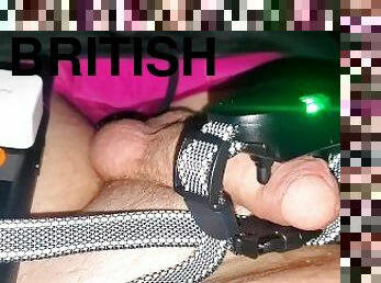 Dick Shocked Relentlessly With Electric Shock Collar