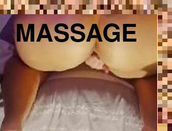 BIG ASS LATINA COMES FOR A MASSAGE AND GETS ASS DESTROYED