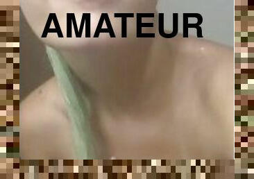 baignade, chatte-pussy, amateur, ados, douche, solo, humide, réalité