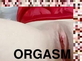 klitoris, orgasme, pussy, squirt, milf, gangbang, skitten, kåt, dildo, fingret-pretty