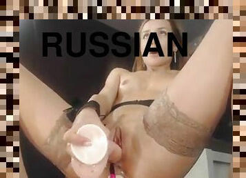 russe, amateur, anal, ados, jouet, doigtage, bas, européenne, euro, webcam