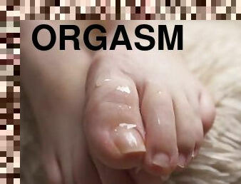 orgasm, jucarie, bdsm, cuplu, picioare, pov, sperma, amanta, femdom, piciore