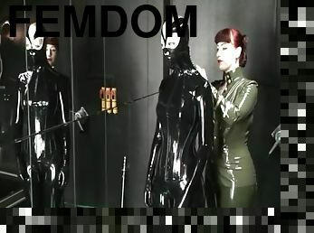 lesbiche, sadismo-e-masochismo, feticci, latex, dominazione-femminile