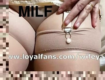 tate-mari, amatori, milf, mama, ciorapi, tate, fetish, solo, nylon, sutien