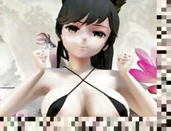 ?MMD R-18 SEX DANCE?HOT ATAGO TASTY ASS SWEET INTENSE FUCK ??????? [MMD]