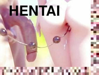 isot-tissit, pillu-pussy, japanilainen, ranta, peppu, hentai, rinnat, valkoinen