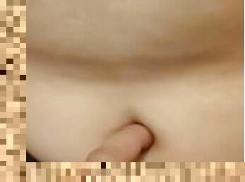 I like to play with her beautiful navel
