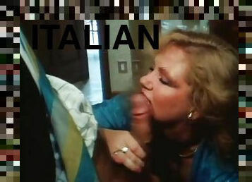 gros-nichons, énorme-bite, milf, vintage, rétro, bas, blonde, italien