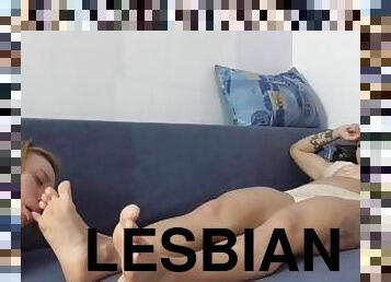 amatööri, lesbo-lesbian, jalat, blondi, fetissi, ruskeaverikkö, suihinotto-sucking, varpaat