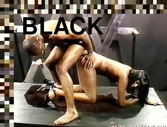 Horny Black Slut And Huge Dick