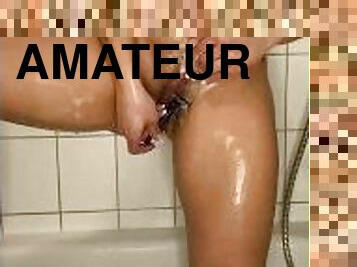 culo, bañando, tetas-grandes, masturbación, coño-pussy, amateur, adolescente, italiano, ducha, a-solas